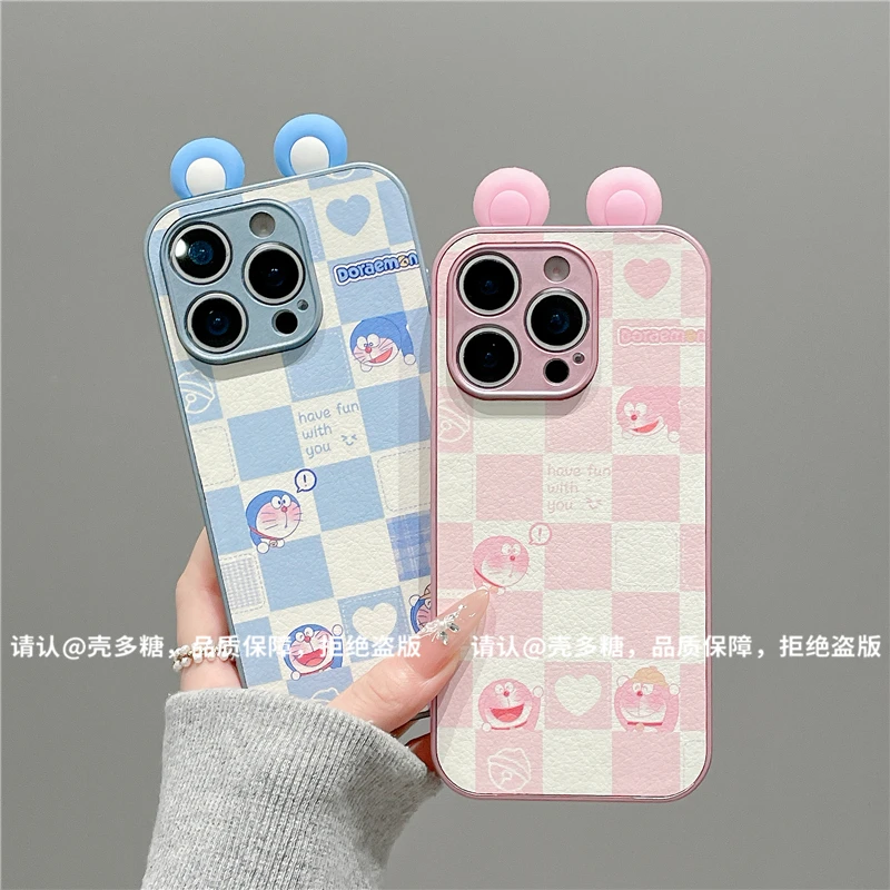 金属漆皮纹适用苹果17/iPhone/华为荣耀/OPPO/VIVO/小米/手机壳潮