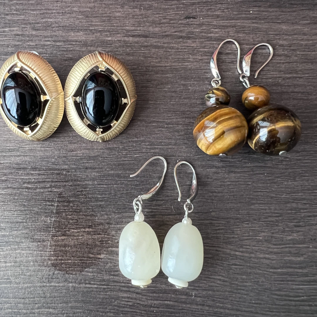 铁合金手镯 复古时尚百搭气质耳饰手环福包