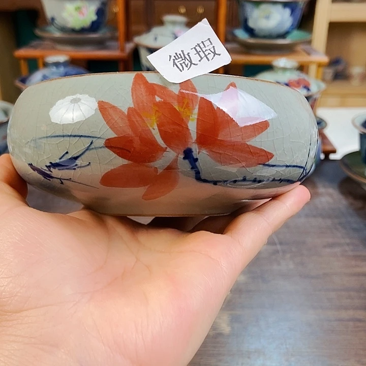 瓷片手工制作工艺精湛等