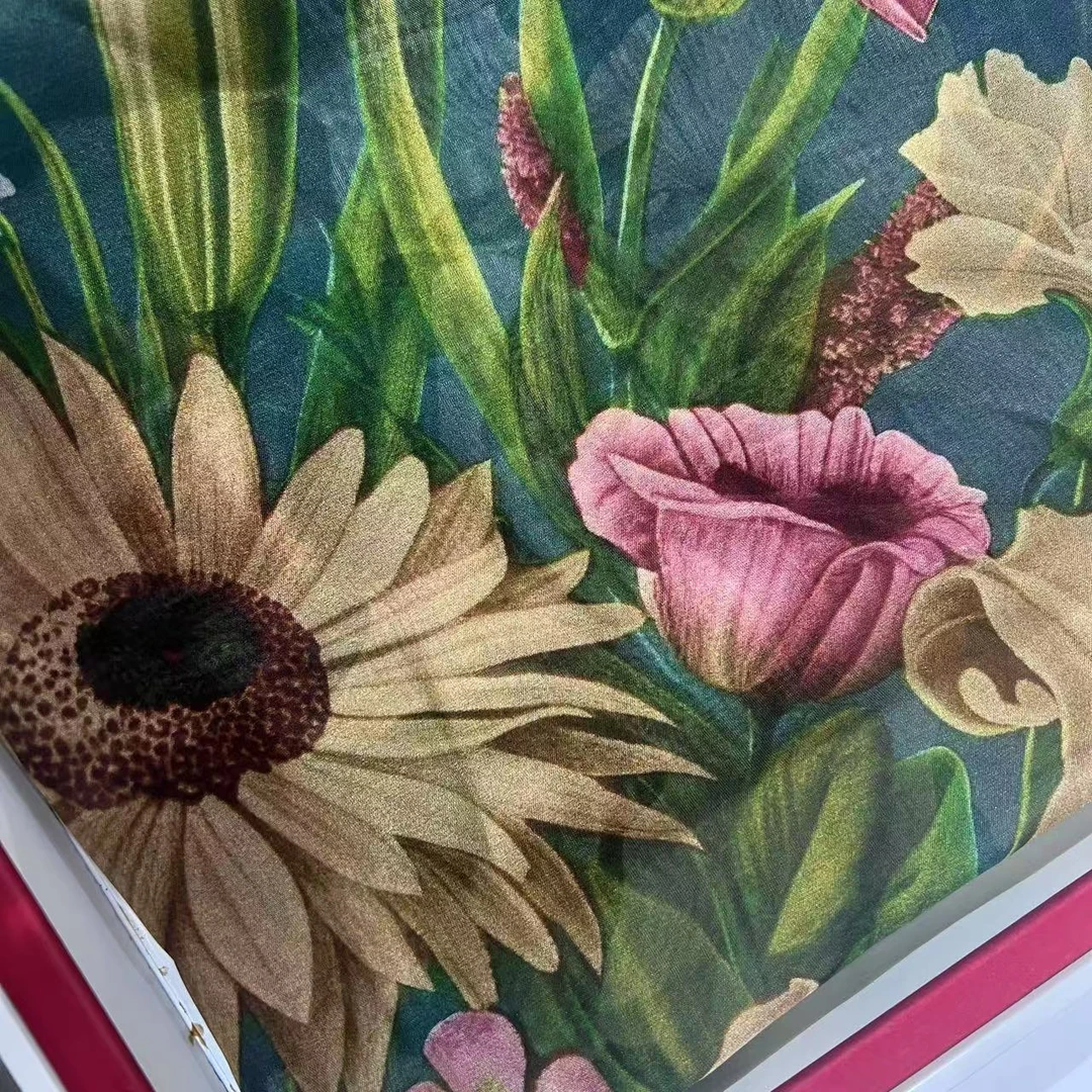 【70薯莨纱巾方巾-SJ-70-X-4753】66cm气质时尚休闲百搭