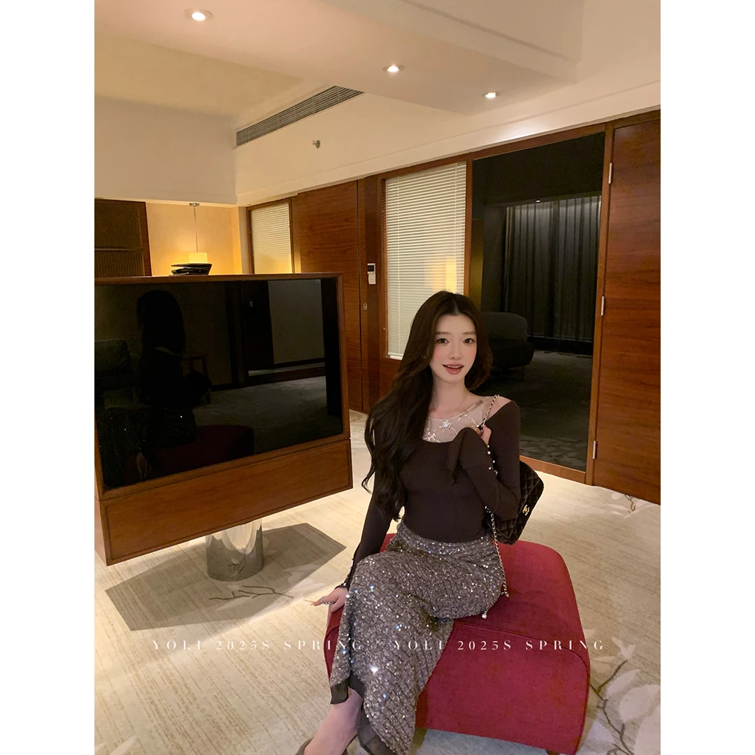 YOLI 张宥利"琥珀流光"针织衫