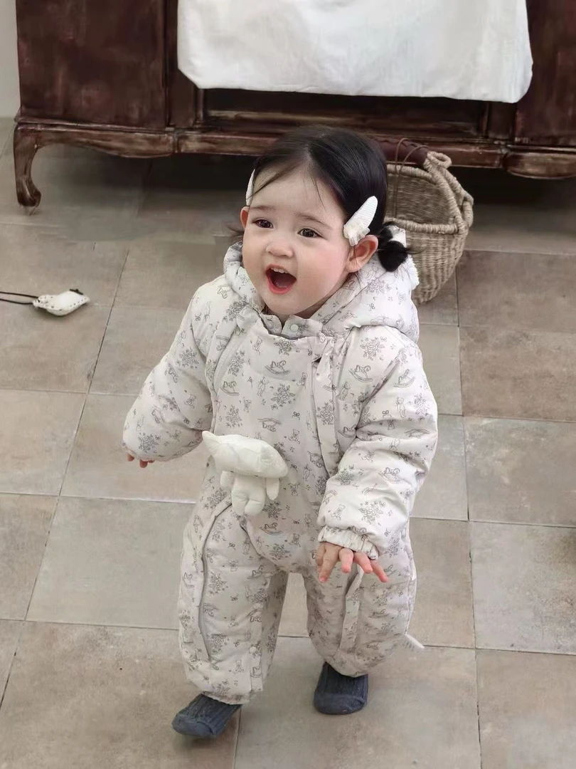 好好姐婴童901-1000三件套背带裤加厚春冬款两件套婴幼儿