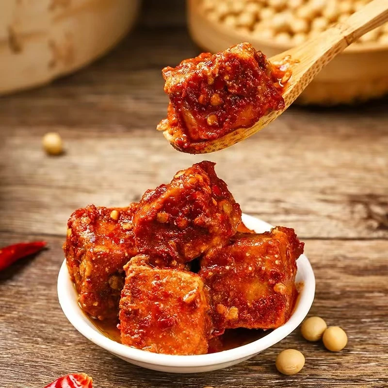 醴陵土特产醴陵特色霉豆腐香辣腐乳下饭菜家乡的味道