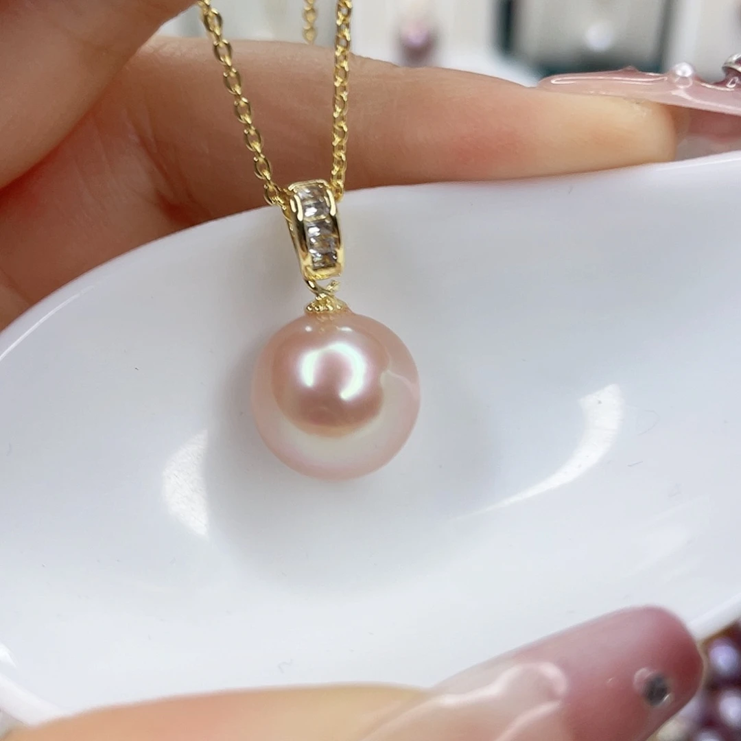 淡水珍珠未镶嵌吊坠(赠链)