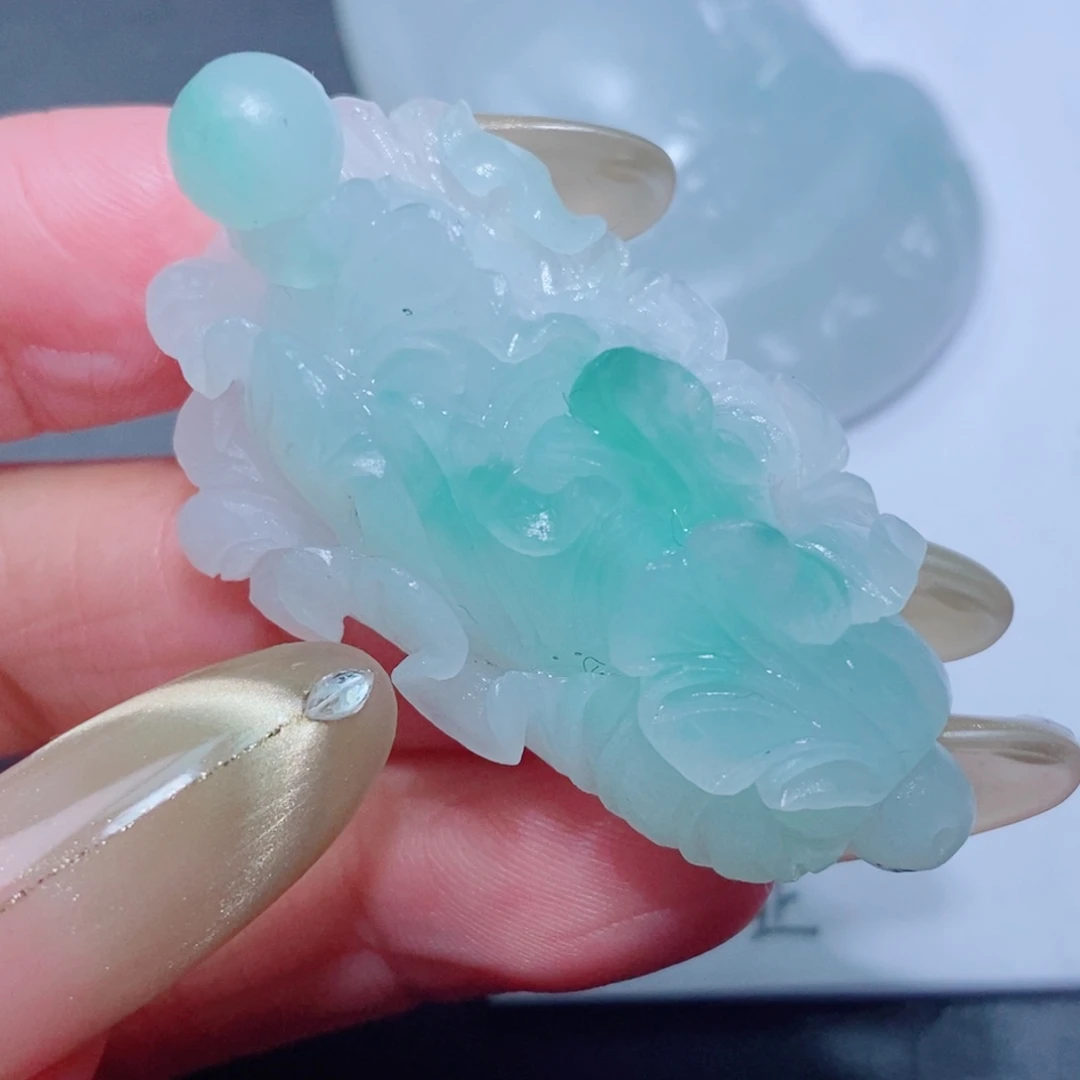 定制翡翠未镶嵌翡翠定制吊坠