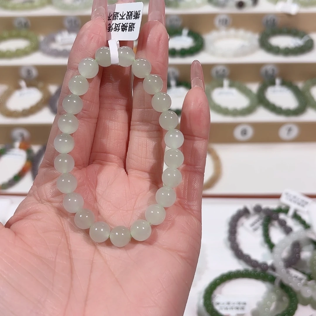 和田玉手链未镶嵌威***海V