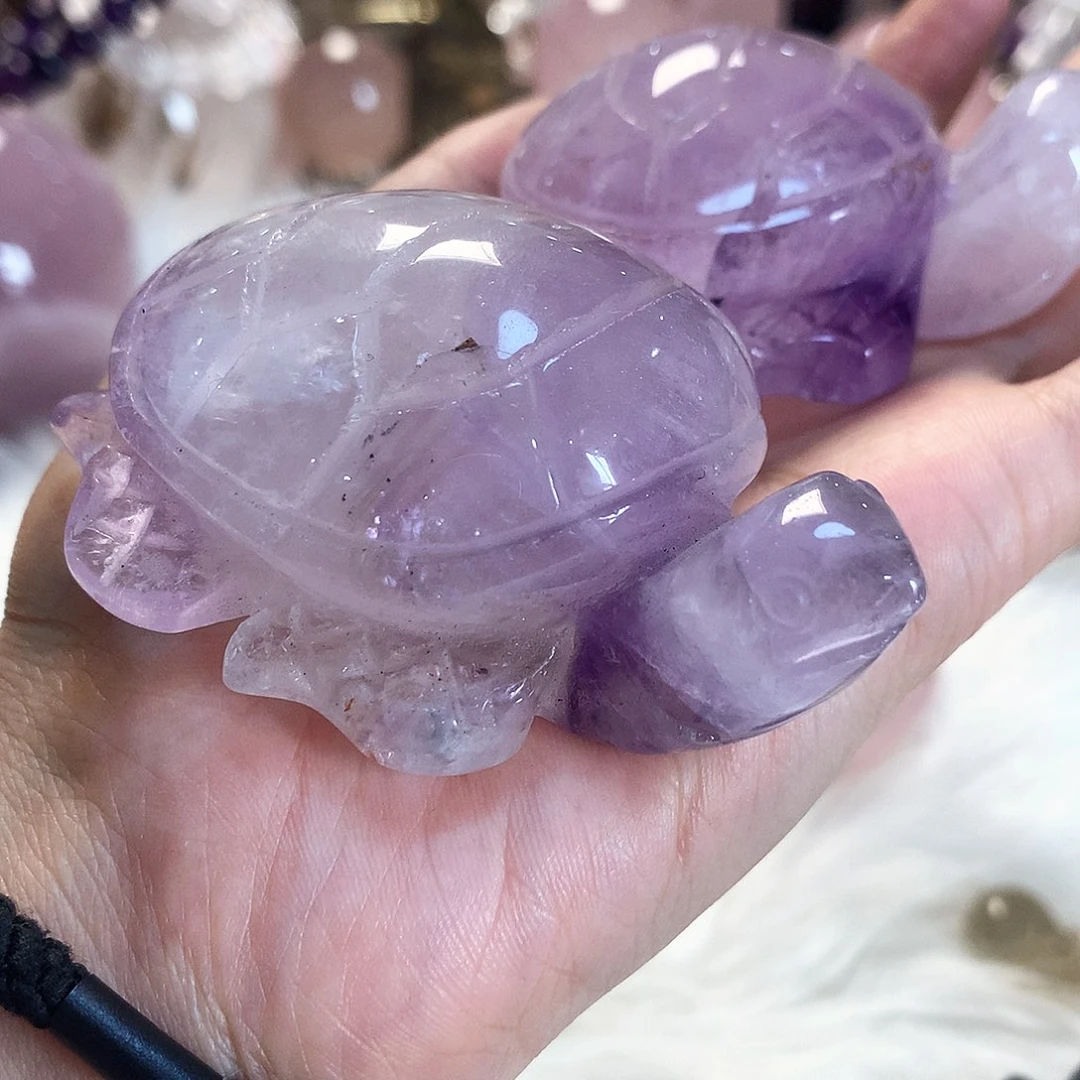 紫晶珠宝半成品未镶嵌