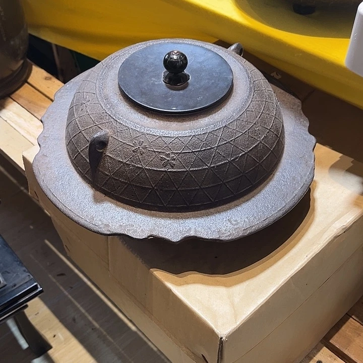 蜜安罐瓷香炉锡茶则