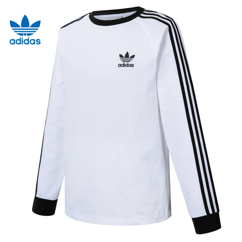 adidas阿迪达斯【太】三叶草男子运动休闲长袖T恤IA4879