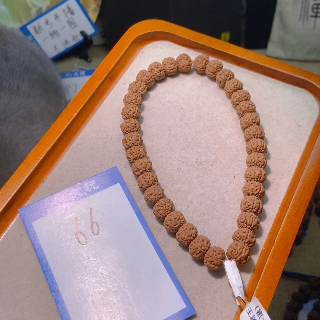 青***俊手串金刚菩提66毕业款老树王11