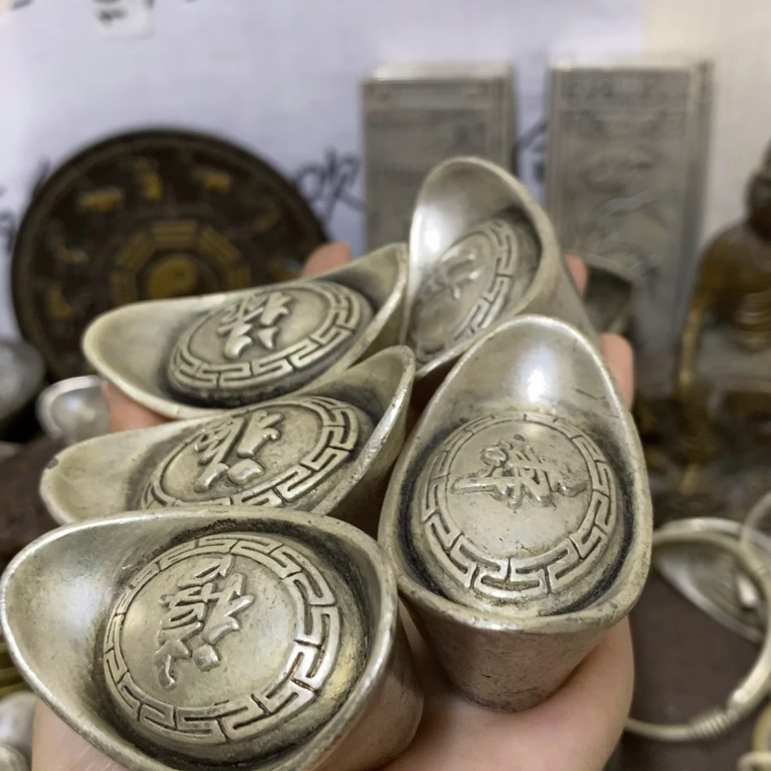 金属复古工艺品五福
