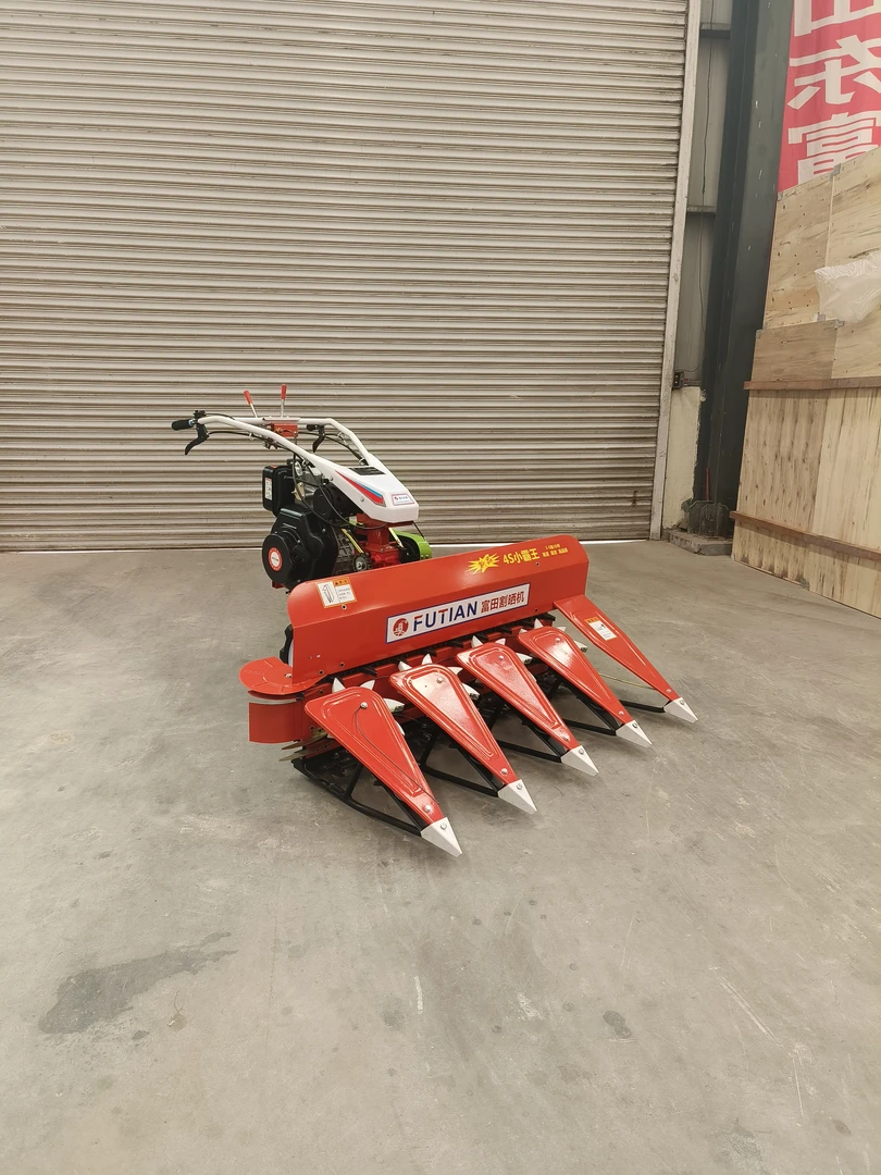 家用手扶割晒机小麦水稻牧草收割大捆一体机割晒机自走式割晒机