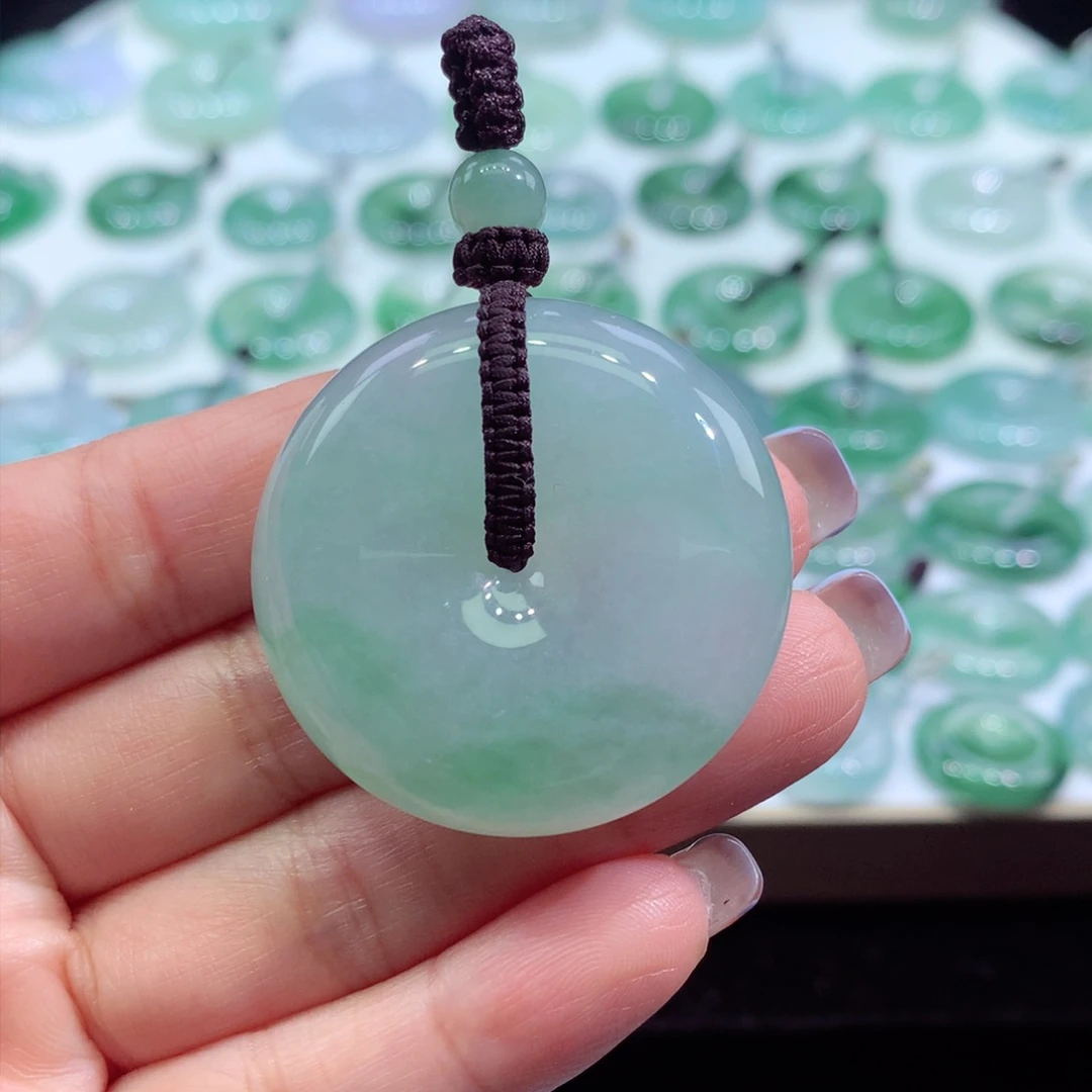 颈饰未镶嵌翡翠12尺寸36.9*10.5