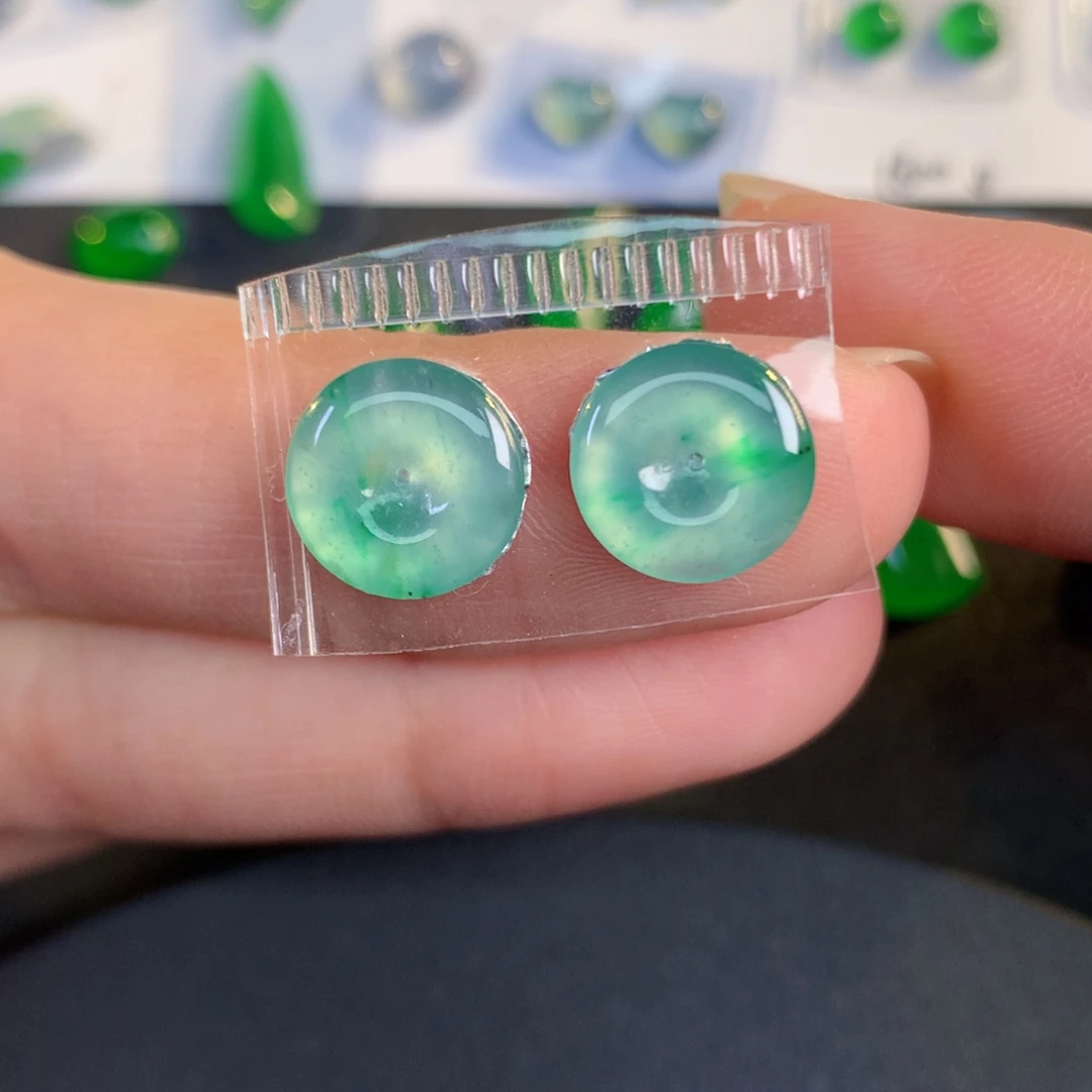 翡翠散珠翡翠9.76-2.24