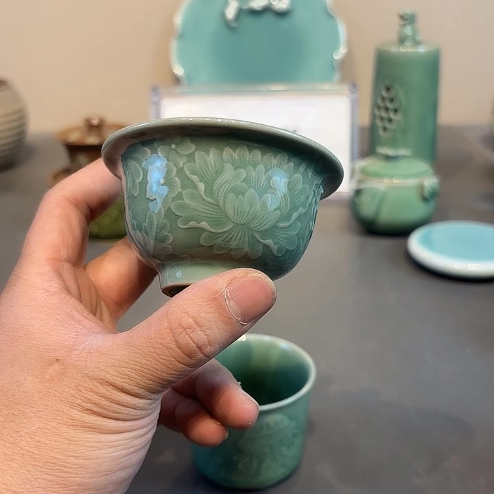 瓷片龙泉青瓷福利青瓷