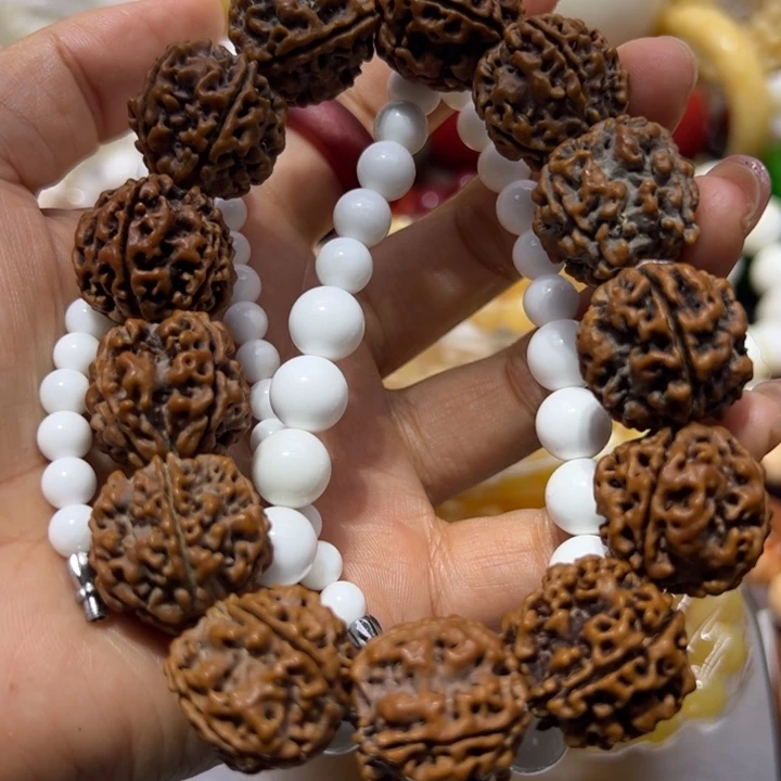 核桃手串/手链白塔链