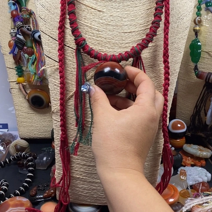 玛瑙/玉髓未镶嵌颈饰