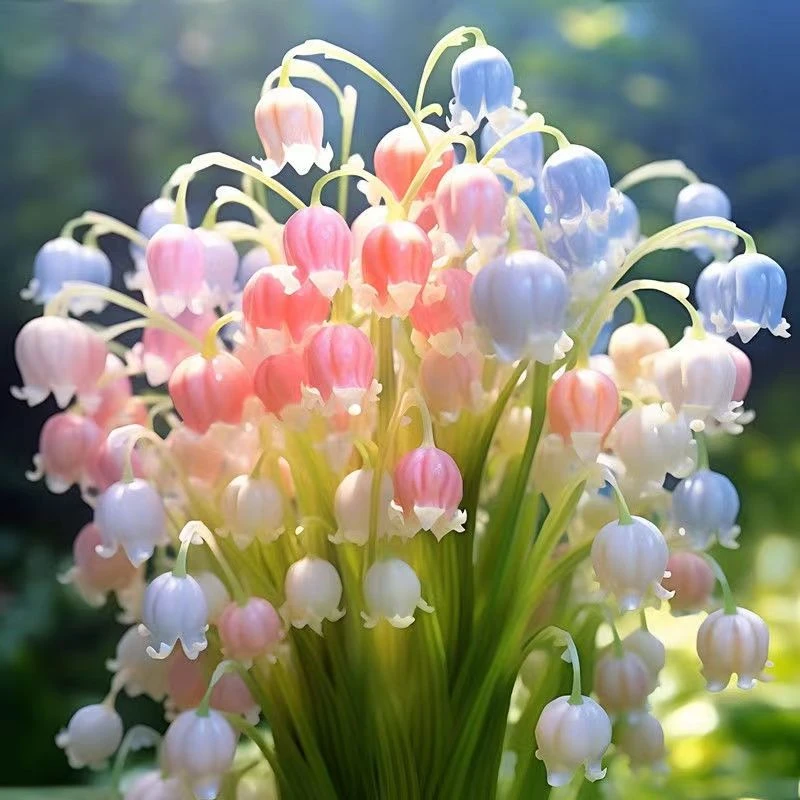 【年年开花】香水铃兰带芽带根室内阳台浓香铃兰花盆栽花卉耐寒好养