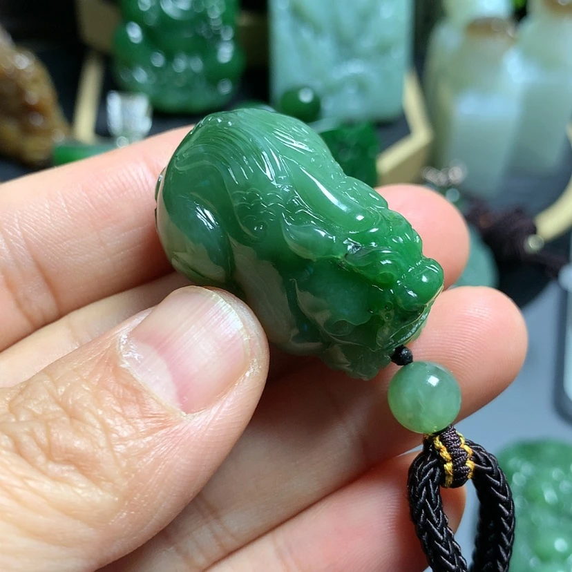 【闪购商品】未镶嵌和田玉挂件徒*