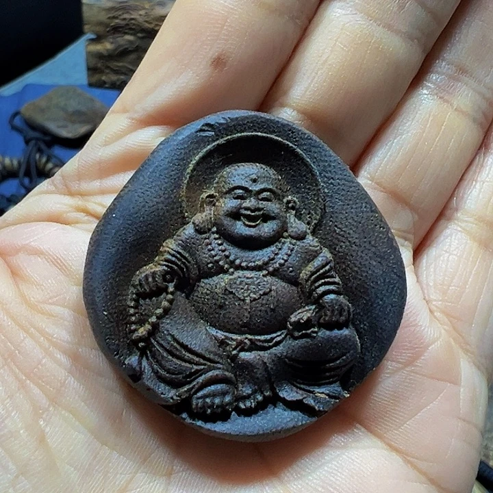 夏***）沉香碎屑沉香海南天然野奇楠老包头佛公9.2克