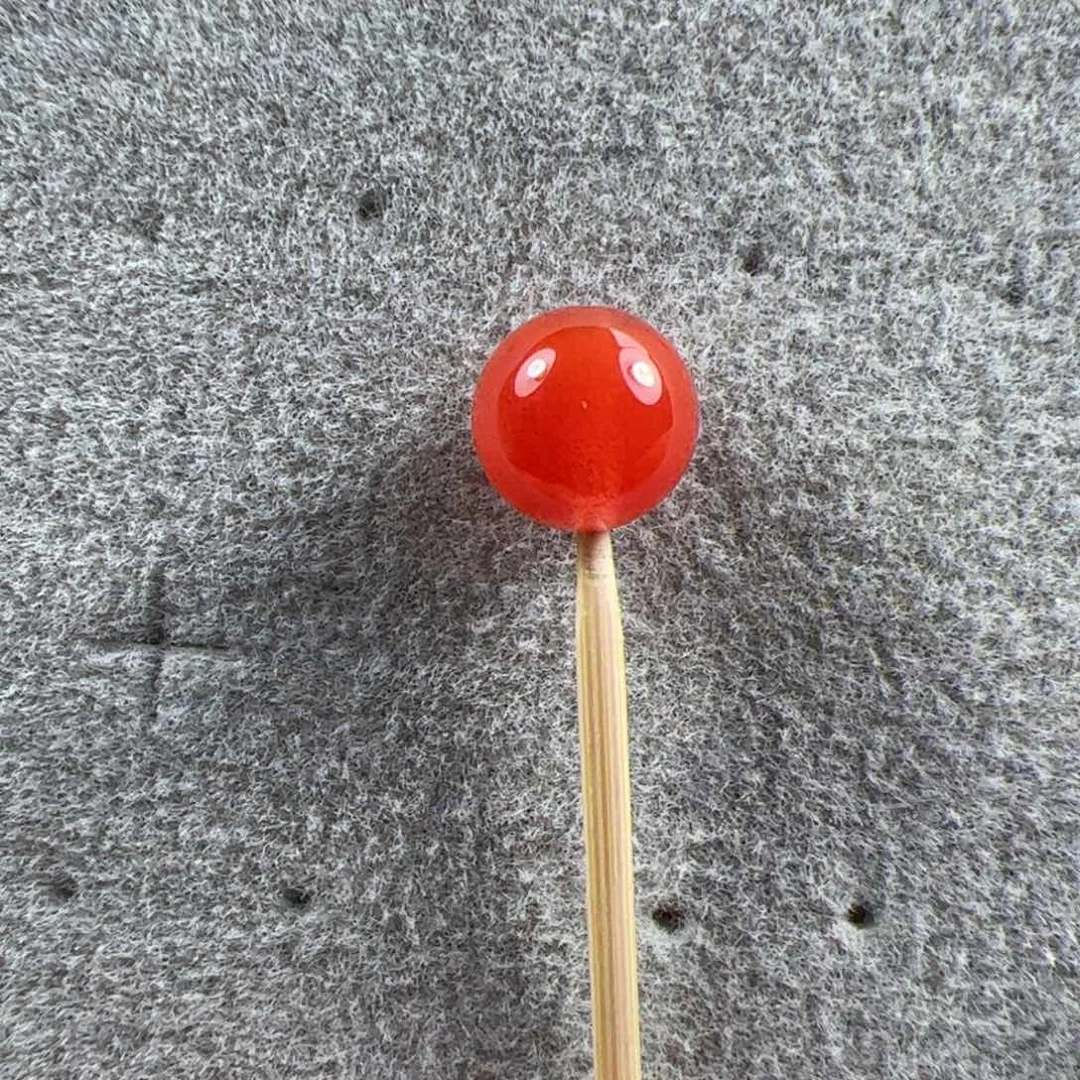 南红玛瑙珠子未镶嵌–