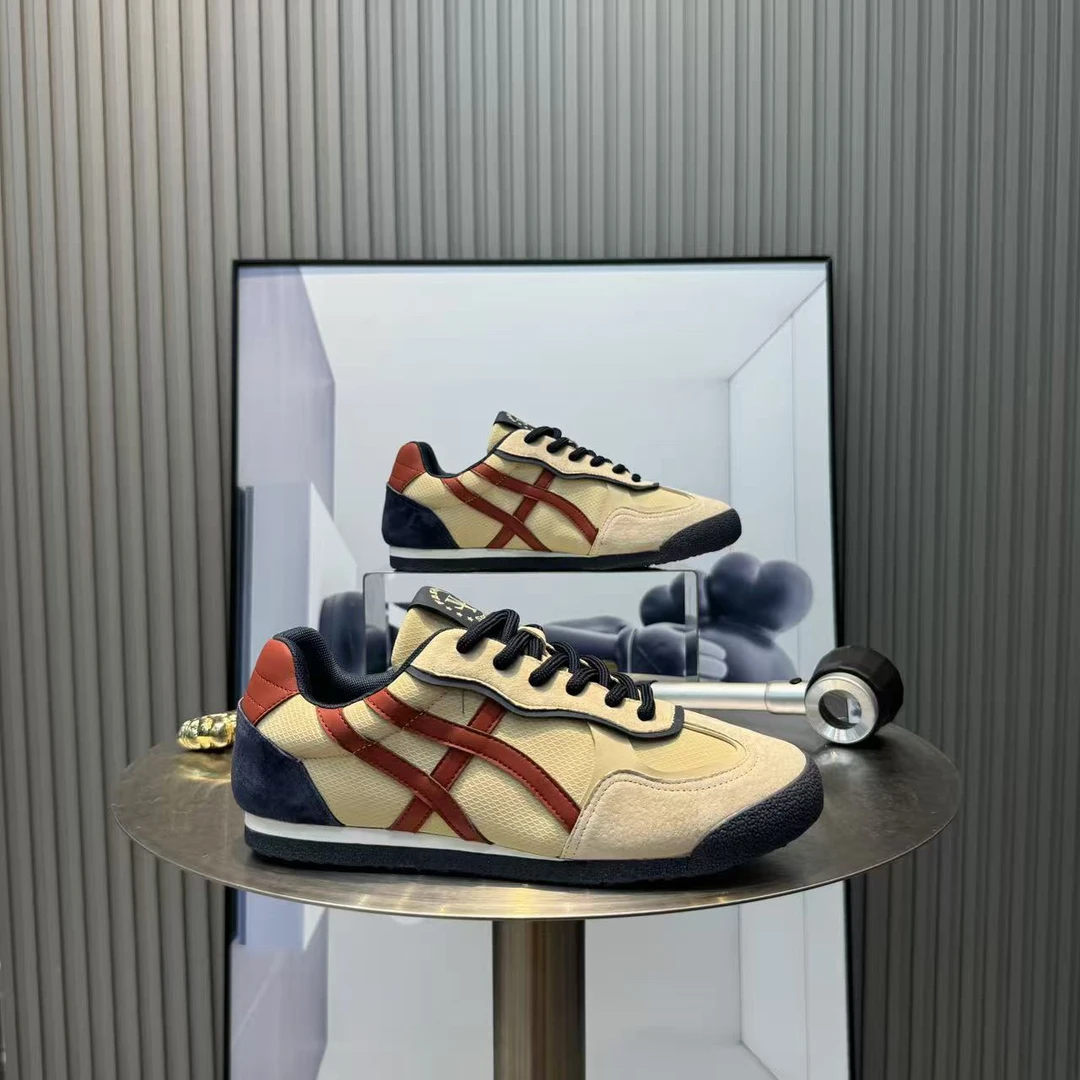 男鞋极简风拼色板鞋透气休闲板鞋鞋子休闲鞋阿甘鞋