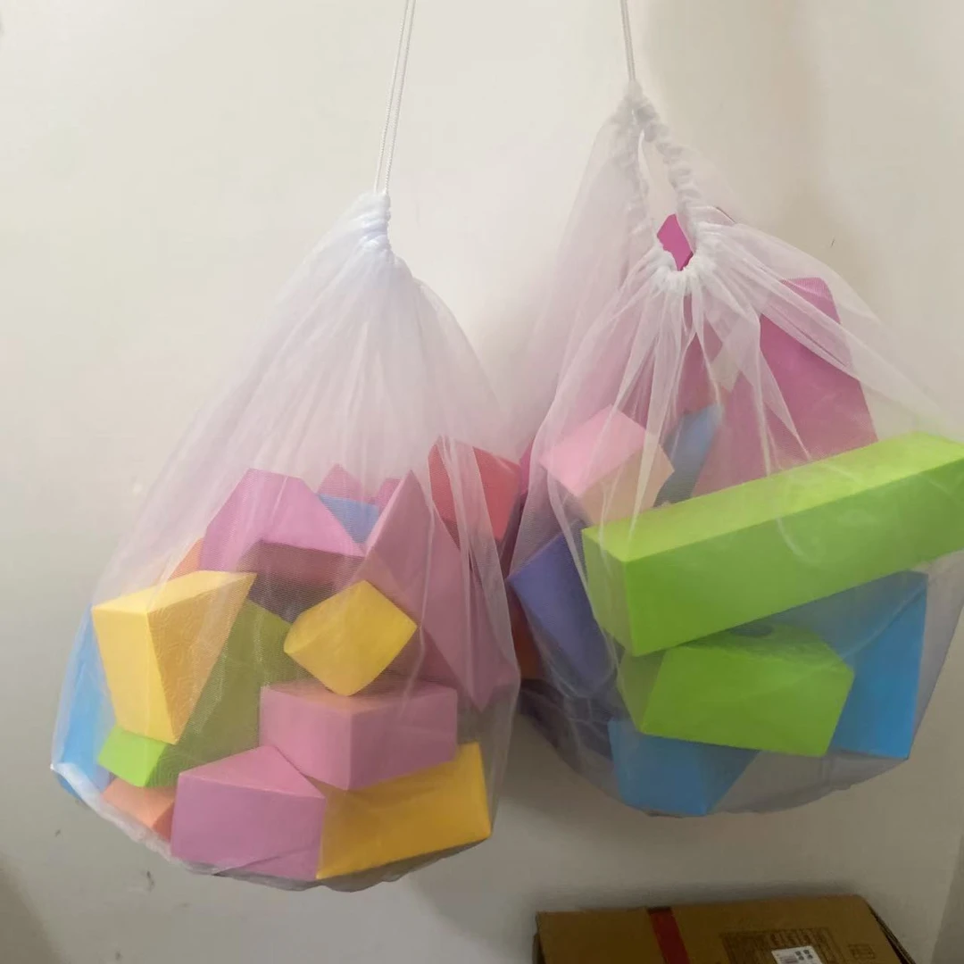 发4个【直径30高36】中号细网洗衣袋收纳袋