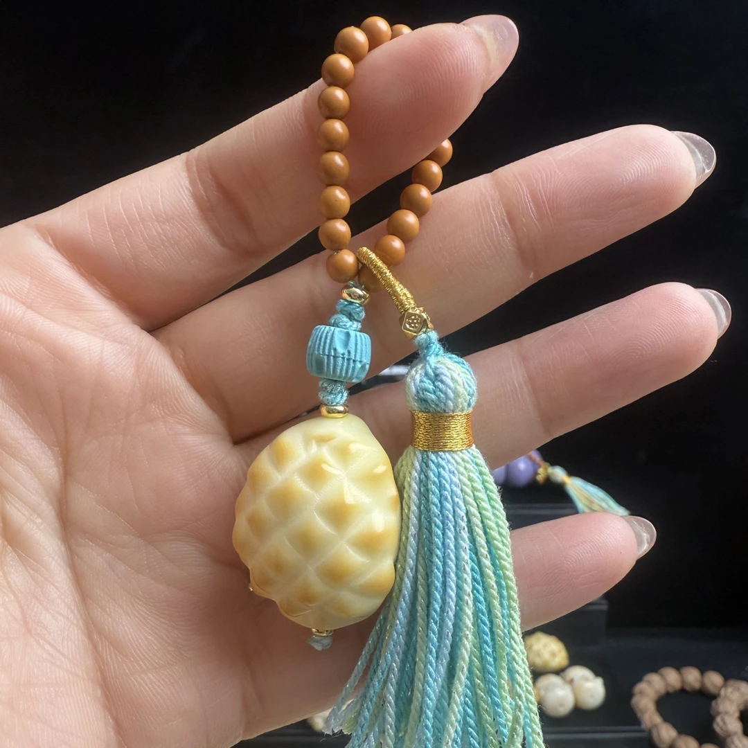 【一可家】纯天然象牙果配饰定制款不退不换