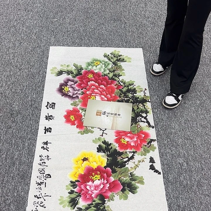 国画国画作品纯手工