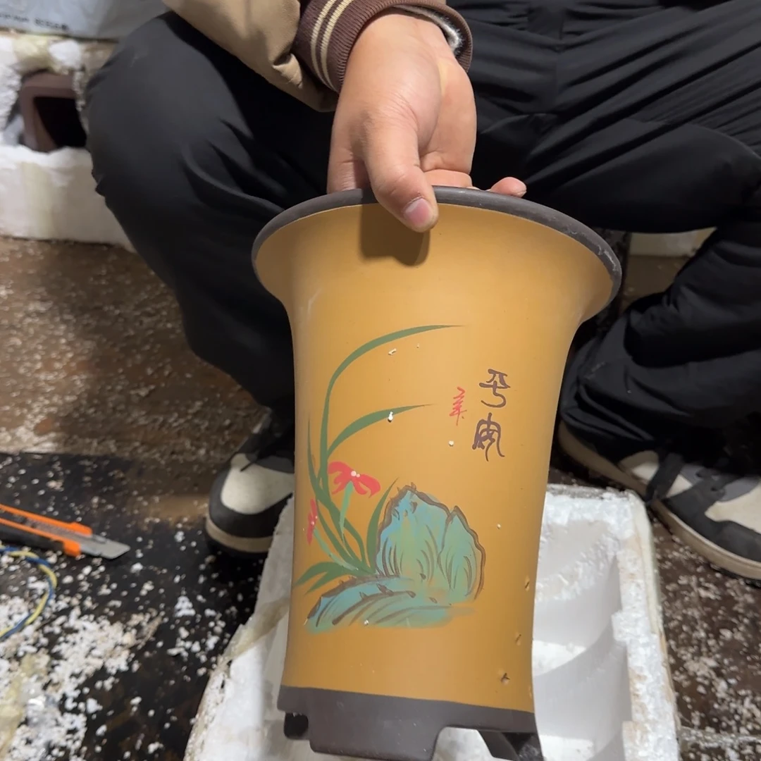 花盆紫砂口径18.22口径