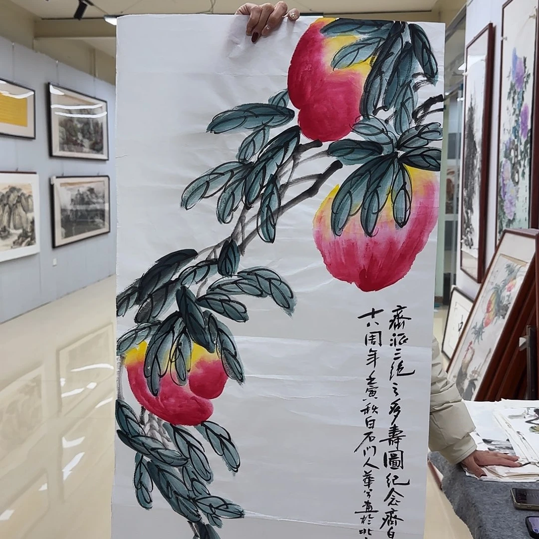 国画国画作品集一个由