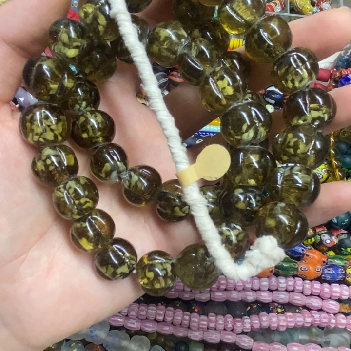 琉璃颈饰特大号瓜珠