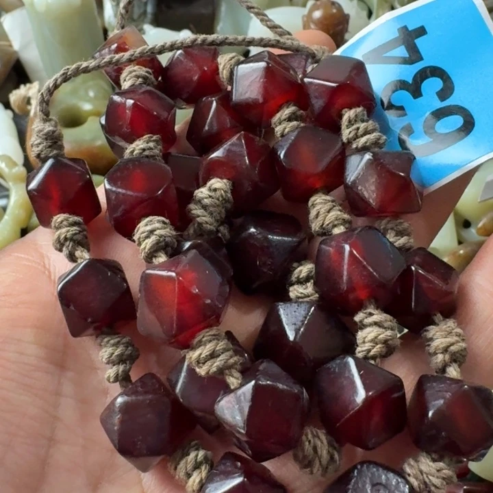 玛瑙/玉髓颈饰合金