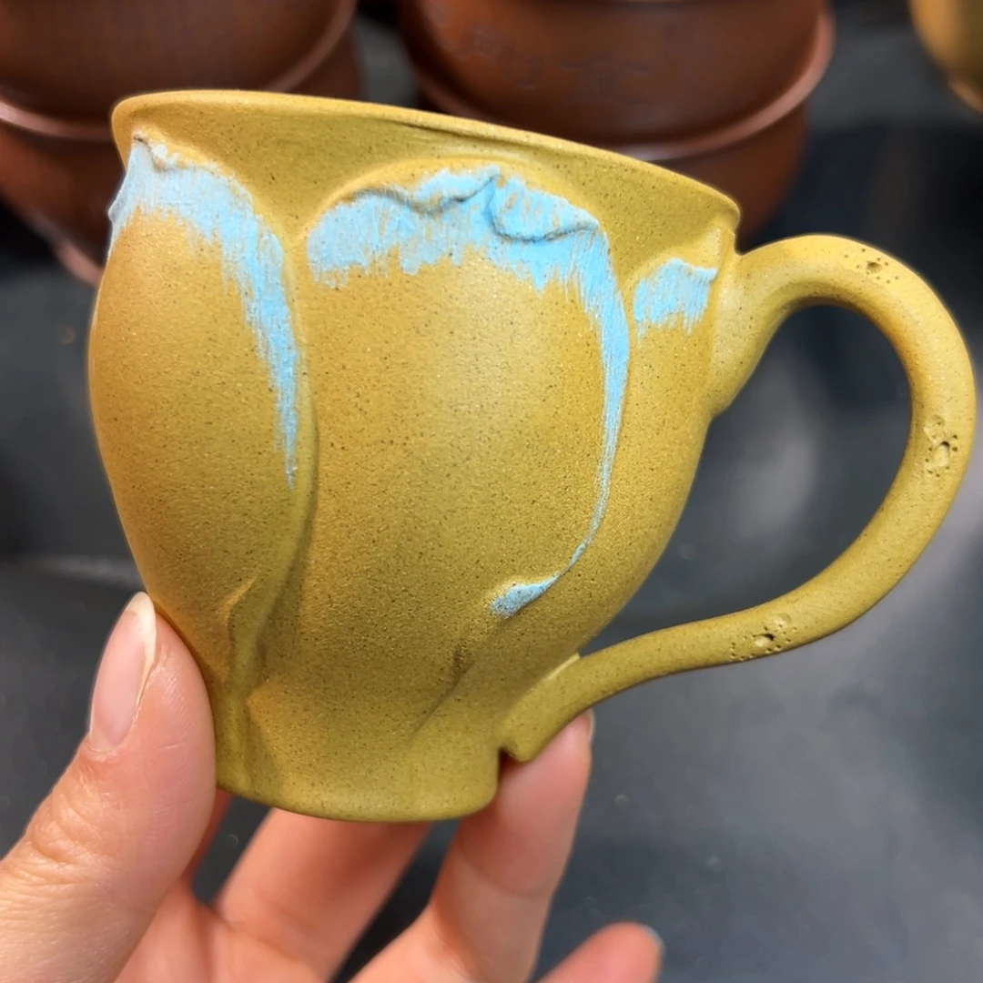 紫砂茶杯微瑕不退不换