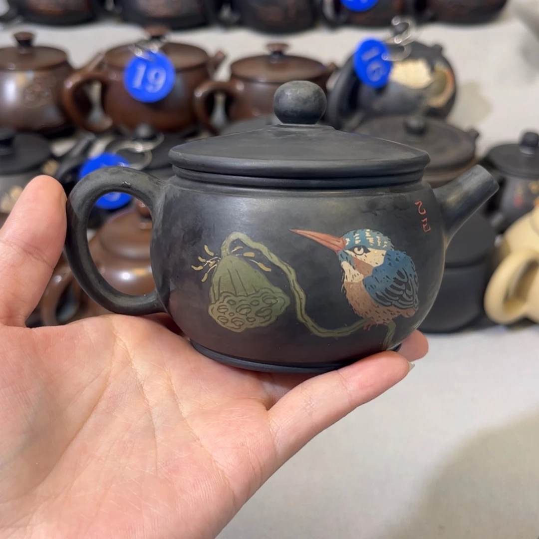 【闪购商品】丫红泥 手磨刻填 容量 170c c