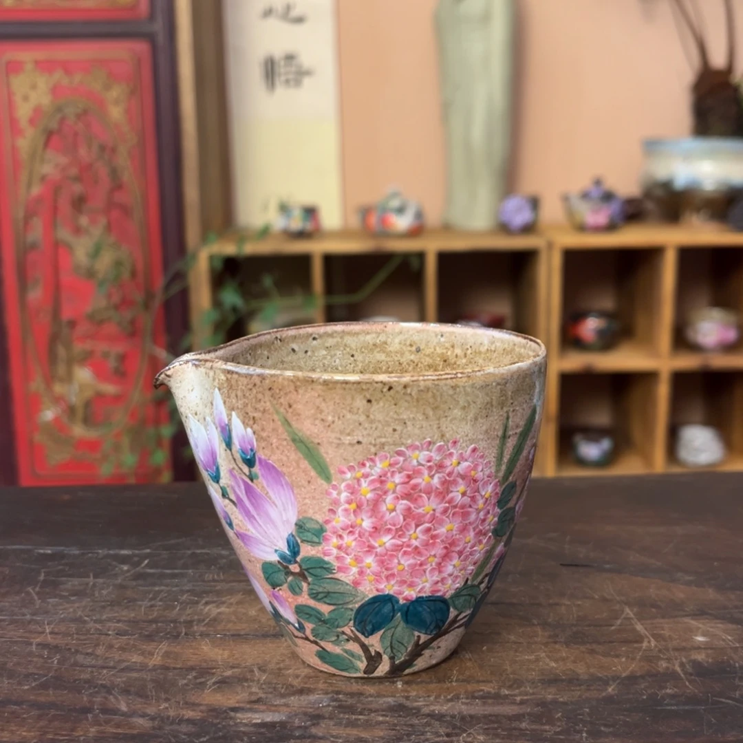 柴烧手工手绘陶瓷