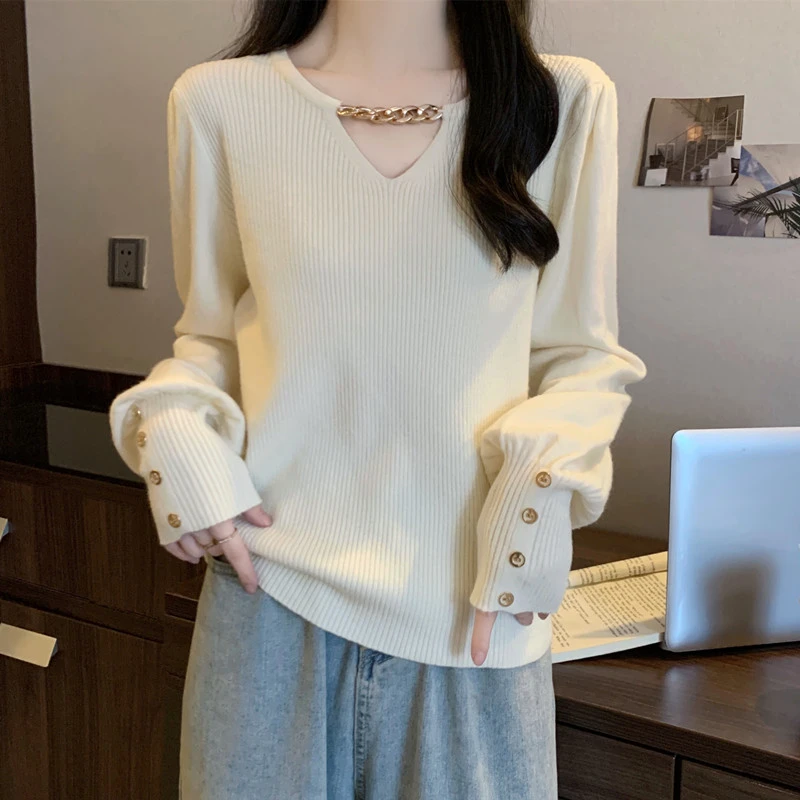 胖妹妹2025秋冬装大码女装显瘦毛衣遮肚子设计感针织打底衫上衣