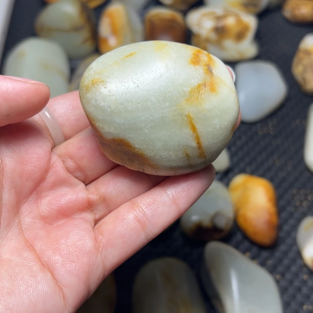 和田玉未镶嵌挂件31