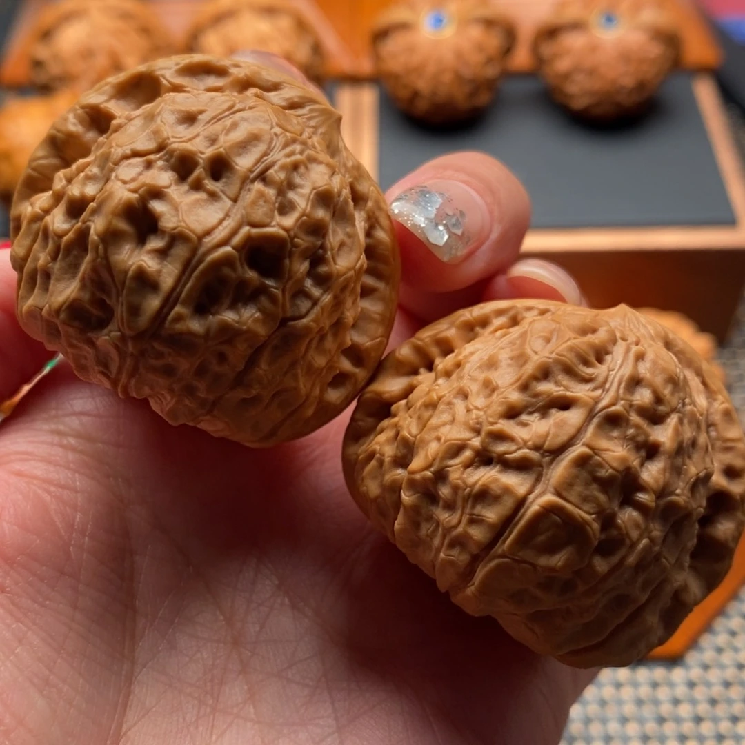 文玩核桃把件森*42尺寸南瓜鹰嘴