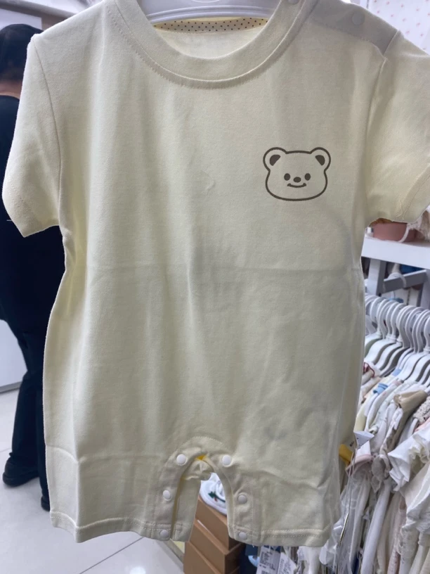爬服极简风哈衣婴童A类宝贝夏季通用套头包屁衣闭裆