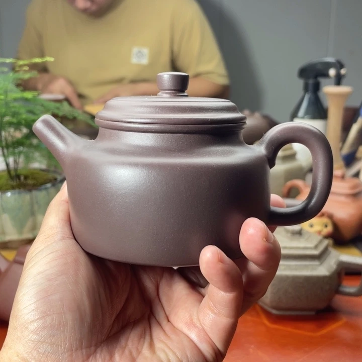 熙***弟茶壶紫砂天青德中