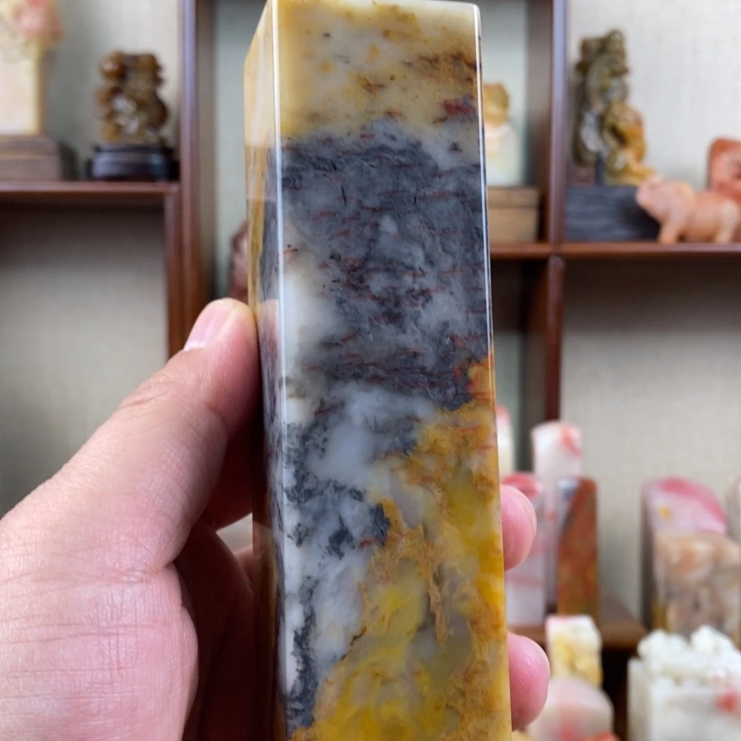 巴林石印石巴林石大素章