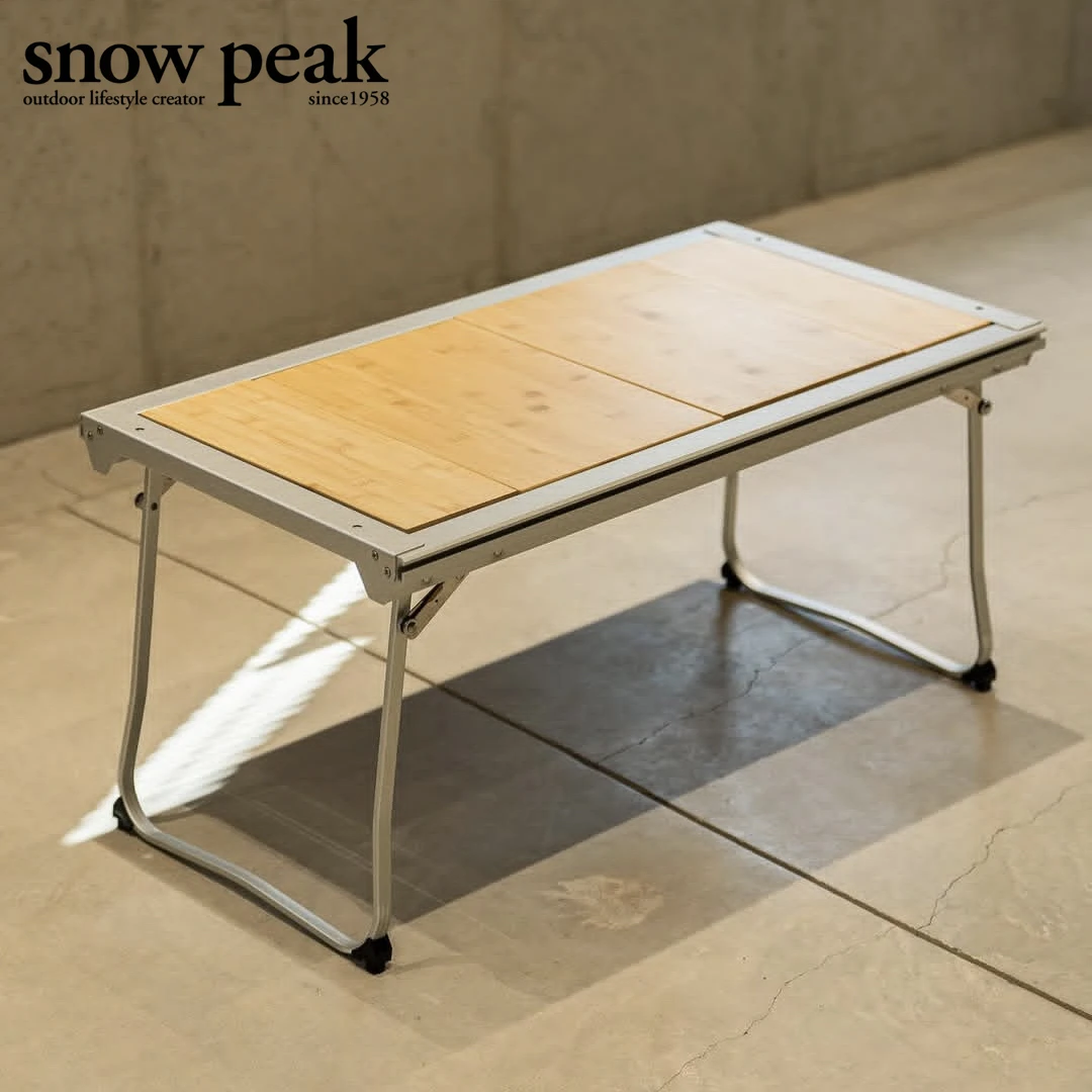 SnowPeak雪峰户外桌IGT展示折叠桌子组合桌多功能露营桌CK-080