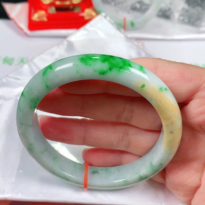 未镶嵌手镯翡翠   编号DH1106 正圈57-58