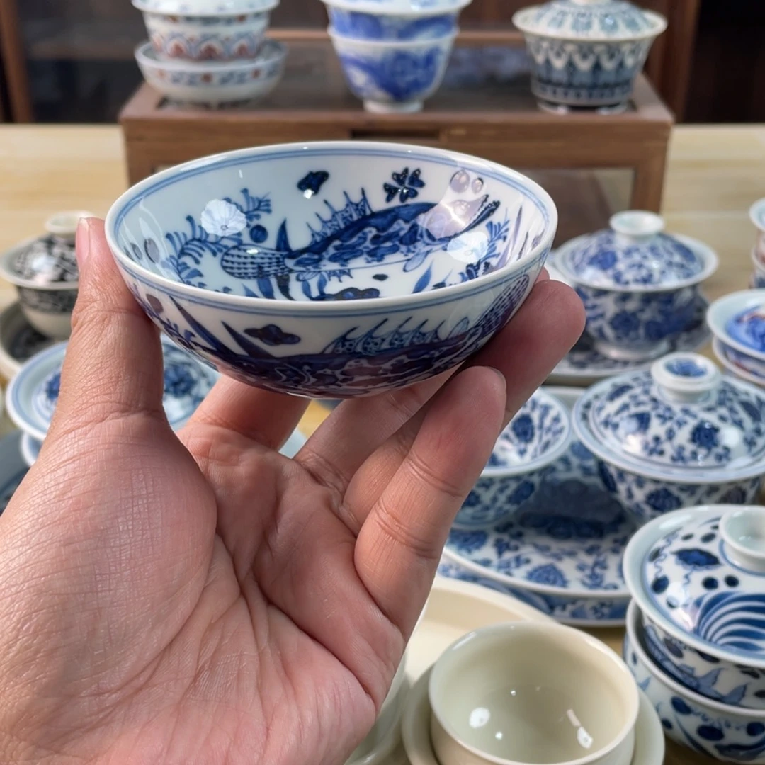 景德镇手工手绘茶具