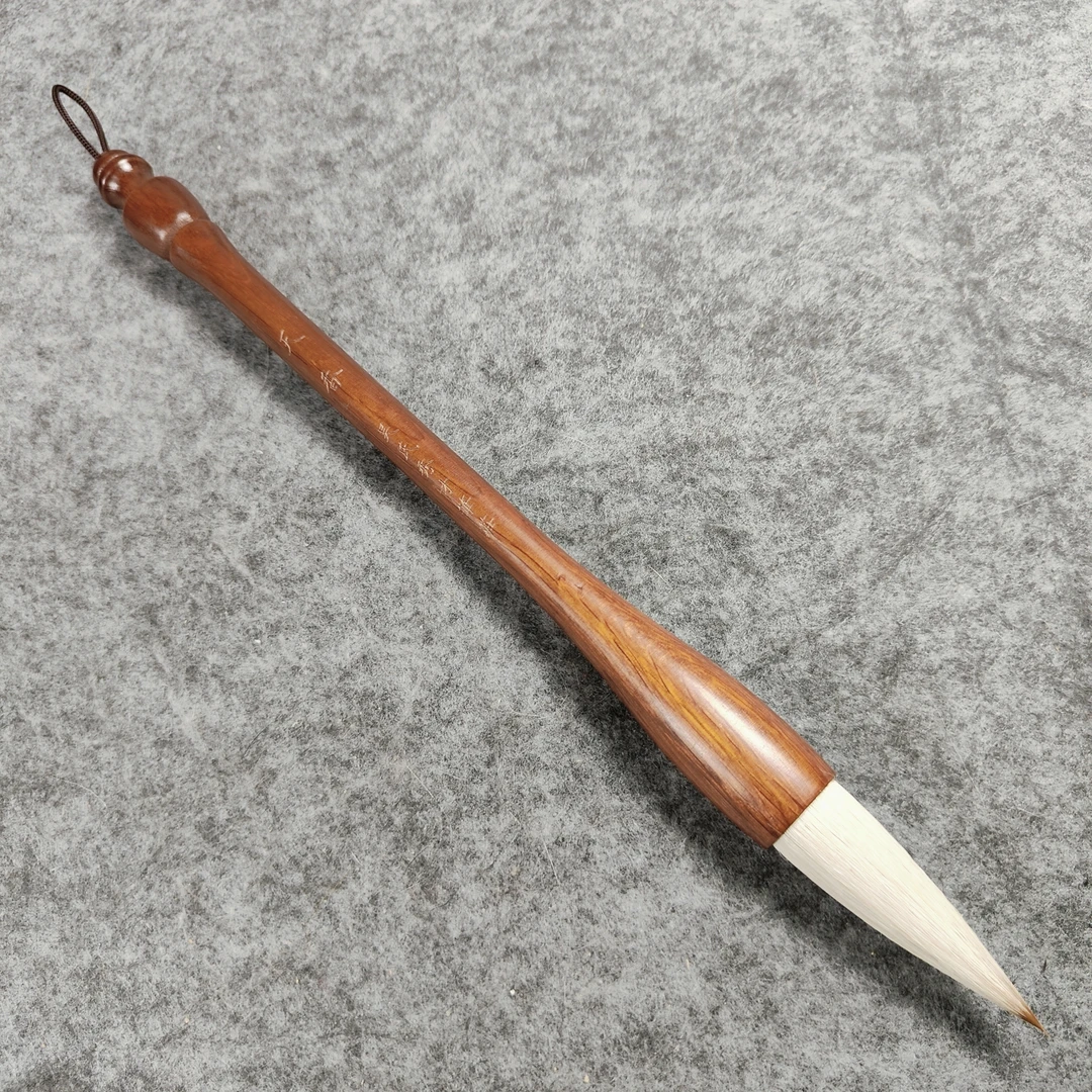 【天香】狼羊兼毫对联斗笔 出峰6cm口径2cm 对联榜书大福字牡丹国画