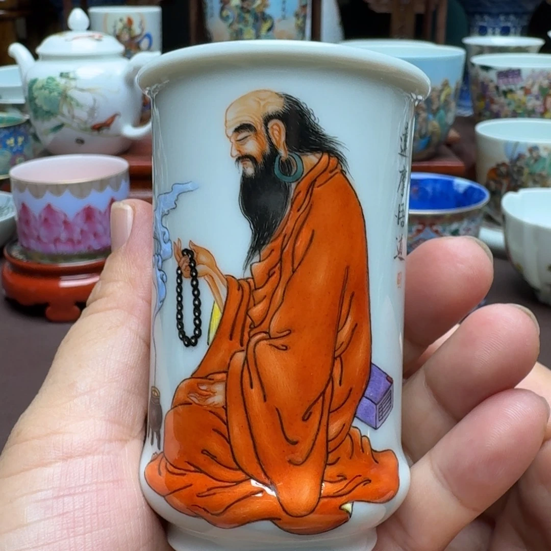 景德镇手工手绘展示