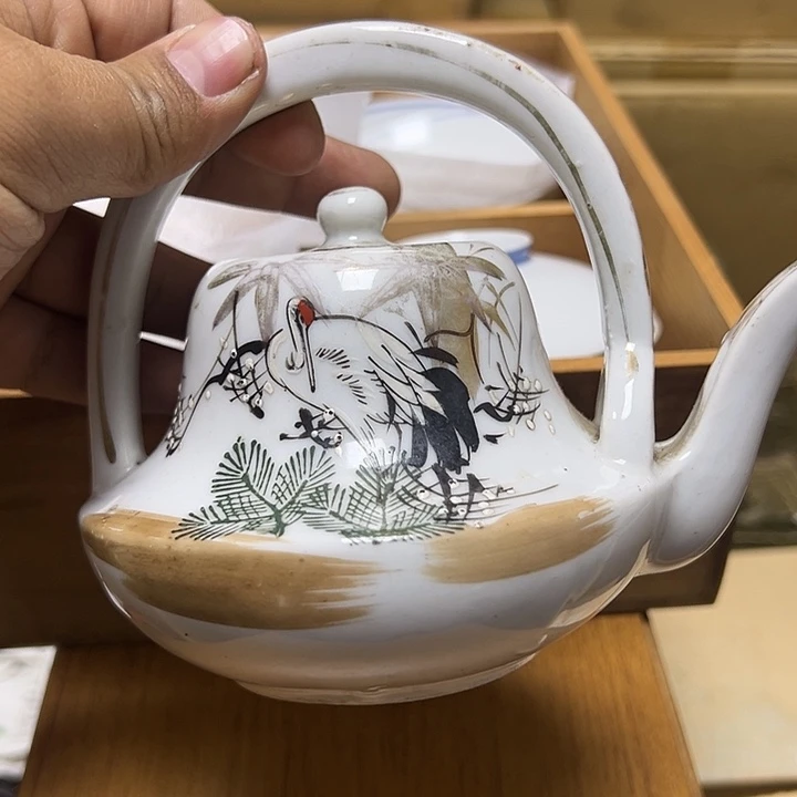 摆件壶**喝家居工艺品瓷器