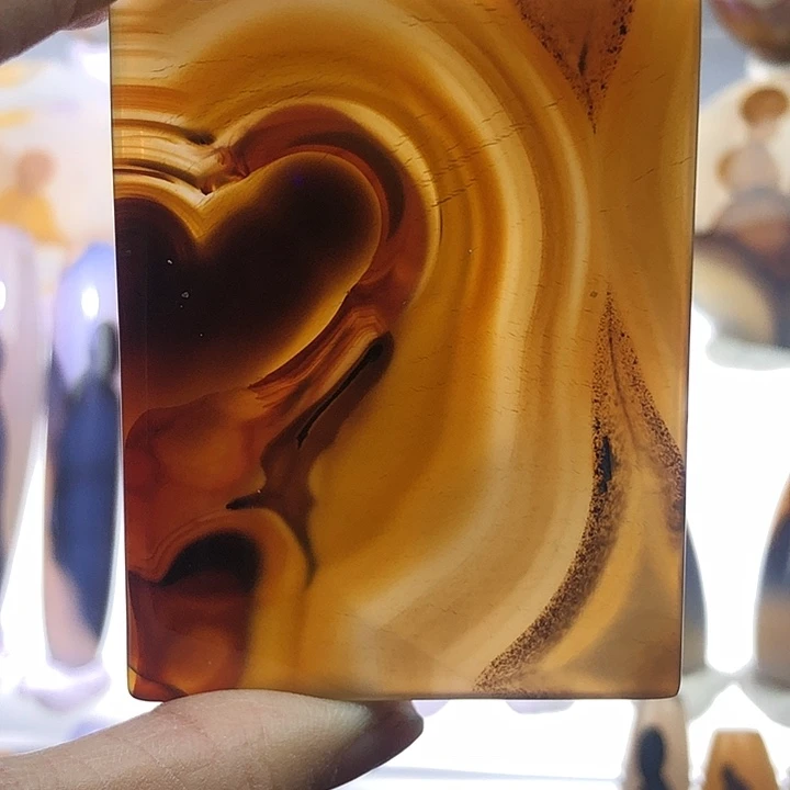 查罗石未镶嵌珠宝半成品138霞