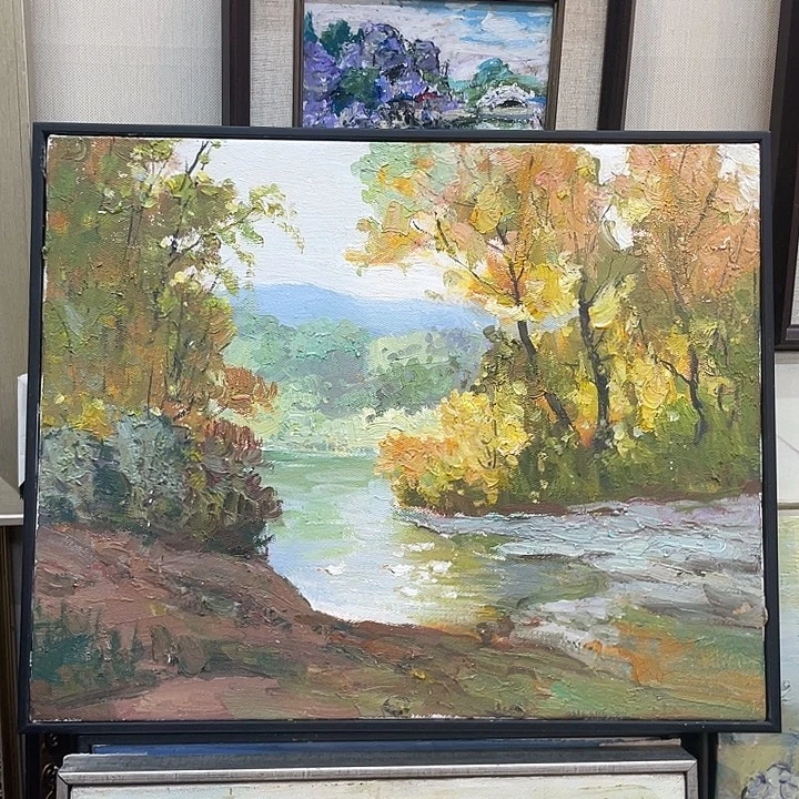 布福利价纯手绘油画40x50cm